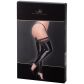 Noir Handmade Superstar Selvsiddende Strømper med Blondekant Plus Size Emballagebillede 90