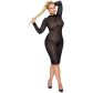 Noir Handmade Langærmet Midi Kjole Plus Size Produktbillede 1