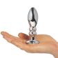 Sinful Rumble Groove Vibrerende Butt Plug Produktbillede med hånd 50