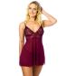 NORTIE Basil Babydoll Sæt Bordeaux Produktbillede 1