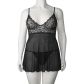 NORTIE Basil Sort Babydoll Sæt Plus Size Produktbillede 4