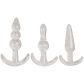 baseks Glitter Booty Begynder Butt Plug Sæt Produktbillede 1