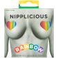 Nipplicious Regnbue Nipple Stickers 4 stk Emballagebillede 90