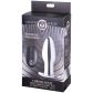 Master Series Chrome Blast Fjernbetjent Butt Plug Small Emballagebillede 90