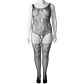 NORTIE Astrid Bundløs Blonde Catsuit Plus Size Produktbillede 4