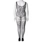 NORTIE Astrid Bundløs Blonde Catsuit Plus Size Produktbillede 6