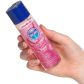 Skins Juicy Bubblegum Burst Vandbaseret Glidecreme 130 ml Produktbillede med hånd 51