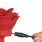 Booty Sparks Rose Vibrerende Butt Plug Small Produktbillede med hånd 52
