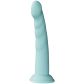 Dillio Platinum Slim Seven Turkis Dildo med Sugekop 21 cm Produktbillede 2