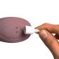 Amaysin Slim Trusse Vibrator Produktbillede med hånd 52