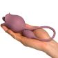 Amaysin Licking Rose and Egg Vibrator Produktbillede med hånd 50