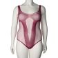 NORTIE Forest Acid Bordeaux Body Plus Size Produktbillede 4