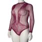 NORTIE Clover Bundløs Bordeaux Bodystocking Plus Size Produktbillede 5