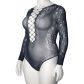 NORTIE Siggy Night Blue Bodystocking Plus Size Produktbillede 5