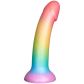 baseks Colour-mix Silikone Dildo 18 cm Produktbillede 1