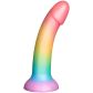 baseks Colour-mix Silikone Dildo 18 cm Produktbillede 3