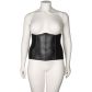 NORTIE Fetish Wetlook korset Plus Size Produktbillede 4
