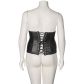NORTIE Fetish Wetlook korset Plus Size Produktbillede 6