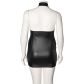 NORTIE Fetish Wetlook Kjole med Keyhole Cutout Plus Size Produktbillede 6