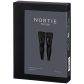 NORTIE Fetish Wetlook Selvsiddende Strømper Plus Size Emballagebillede 90