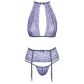 kissable Lavender Halterneck BH og Hofteholder Sæt Produktbillede 3