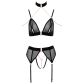 Abierta Fina Mesh Peekaboo BH Sæt Produktbillede 3