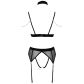 Abierta Fina Mesh Peekaboo BH Sæt Produktbillede 4
