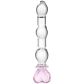 baseks Heart Beaded Glas Dildo Produktbillede 1