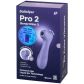 Satisfyer Pro 2 Generation 3 Lilla Liquid Air App-Styret Klitoris Stimulator Emballagebillede 90