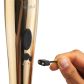 Sinful Luxy Gold Ekstra Kraftfuld Magic Wand Produktbillede med hånd 51