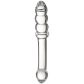 Sinful Ribbed Glas Dildo Produktbillede 2