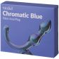 Sinful Chromatic Blue Glas Butt Plug Emballagebillede 90