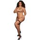 Le Désir Belle Strømpebånd Plus Size Produktbillede på model 1