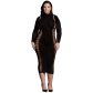 Le Désir Shade Carme XI Kjole Plus Size Produktbillede på model 1