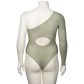 NORTIE Araceae One Sleeve Bodystocking Plus Size Produktbillede 6