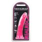 Realrock Glow in the Dark Slim Dildo med Sugekop 16 cm Emballagebillede 90