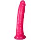 Realrock Glow in the Dark Slim Dildo med Sugekop 18 cm Produktbillede 2