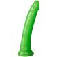Realrock Glow in the Dark Slim Dildo med Sugekop 20 cm Produktbillede 3
