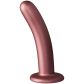 Ouch! Smooth Silikone G-punkts Dildo 15,5 cm Produktbillede 1