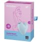 Satisfyer Cutie Heart Klitoris Stimulator Blå Emballagebillede 90