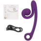 Snail Vibe Curve Opladelig Dobbelt Stimulator  80